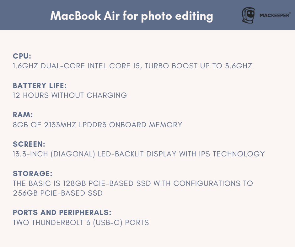 MacBook est-il bon pour la retouche photo 