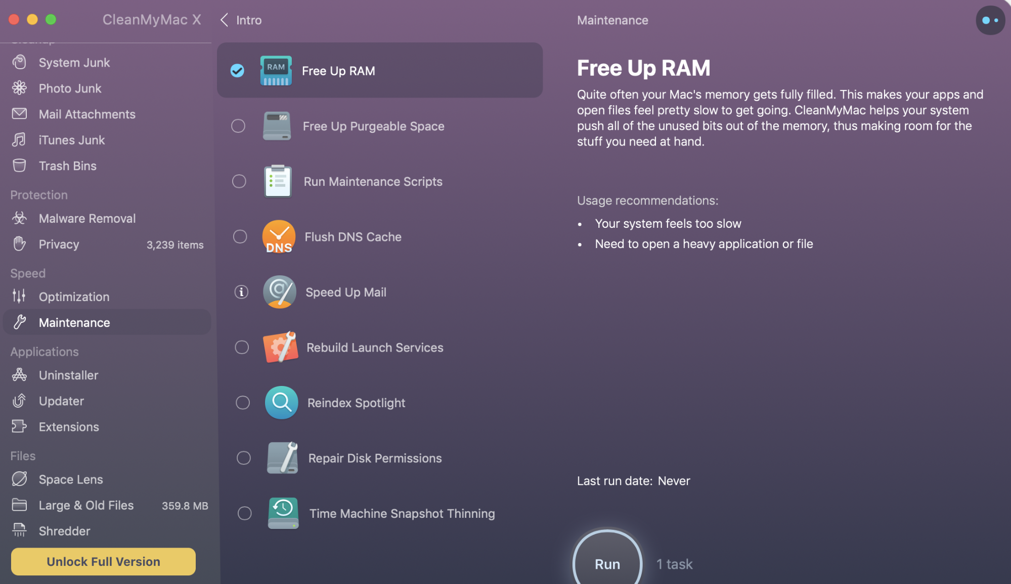 clean my mac free up ram clean my mac free up ram