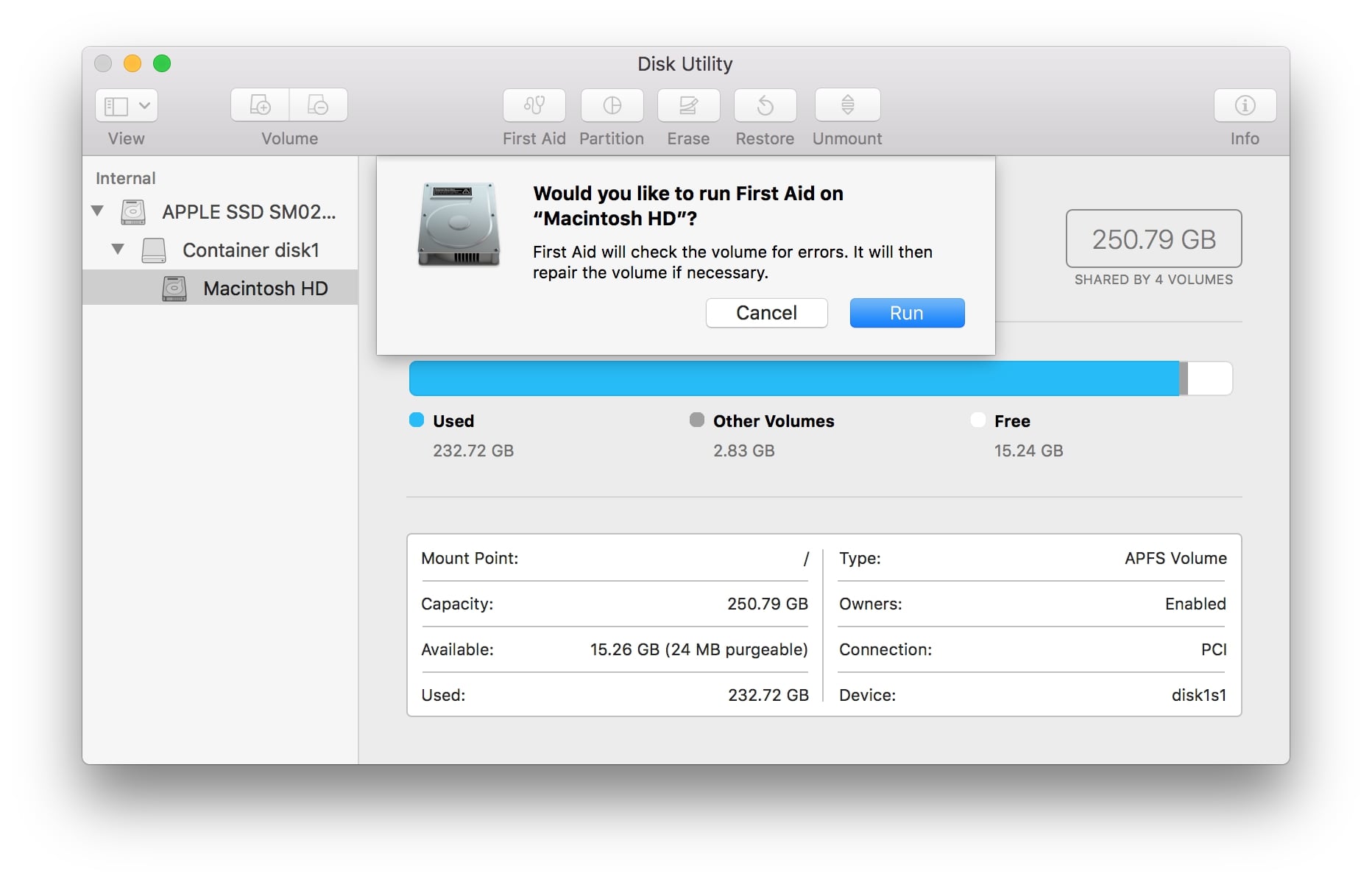 run first aid utility on mac run first aid utility on mac