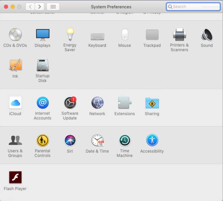 system preferences system preferences