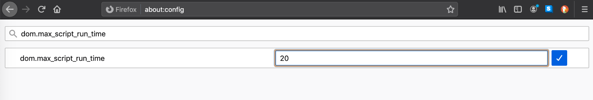 firefox search bar with m.max_script_run_time firefox search bar with m.max_script_run_time