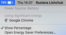 battery drop down menu battery drop down menu