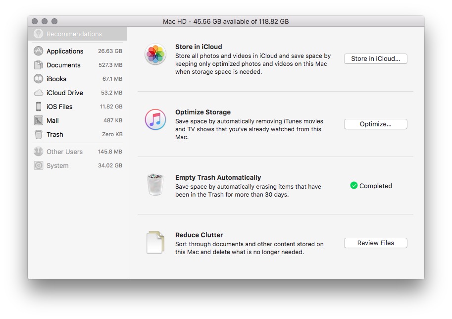 Managing files on macOS Managing files on macOS