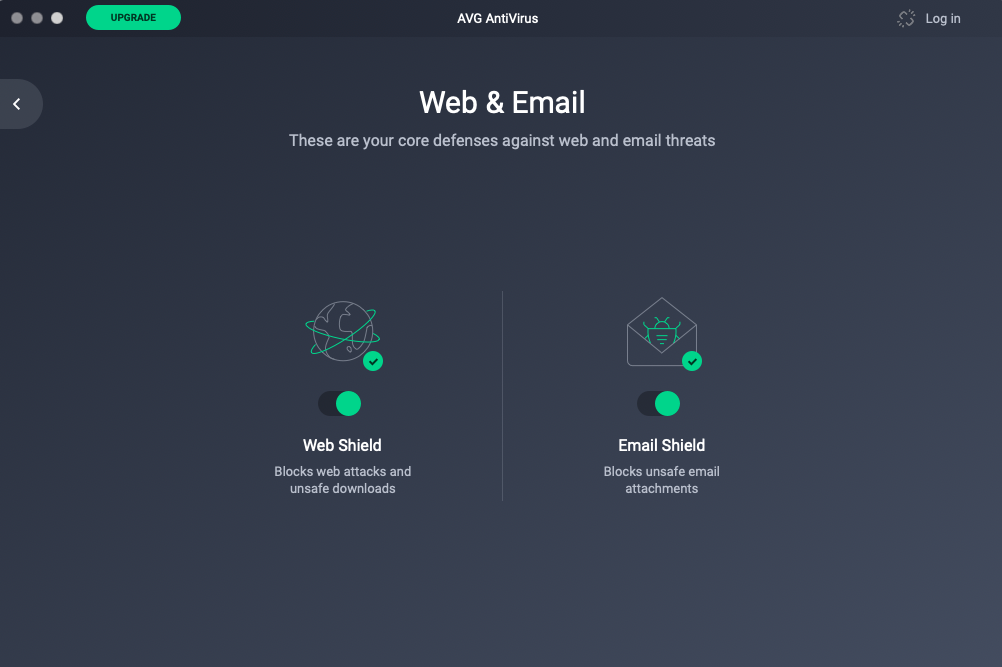 avg anti web & email tab avg anti web & email tab