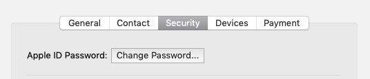 apple id security tab apple id security tab