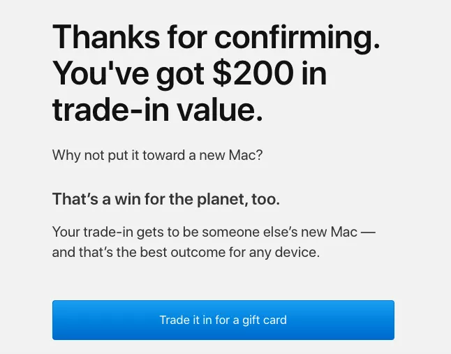  comércio de valor para mac