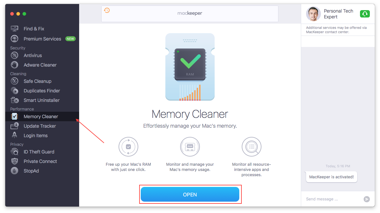 memory cleaner memory cleaner