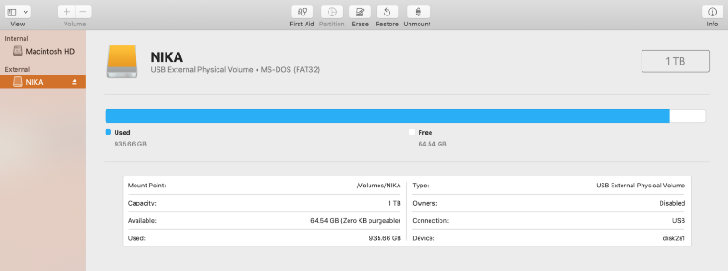 external disk menu in disk utility external disk menu in disk utility