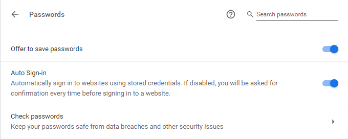 google chrome passwords menu google chrome passwords menu