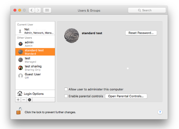 reset admin password from system preferences reset admin password from system preferences