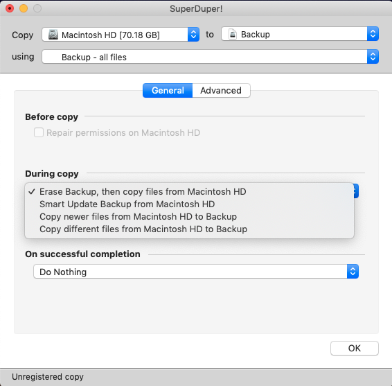 restore image to new hard drive hdclone