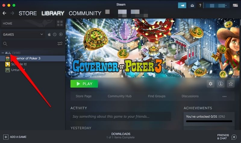 view all games in steam view all games in steam