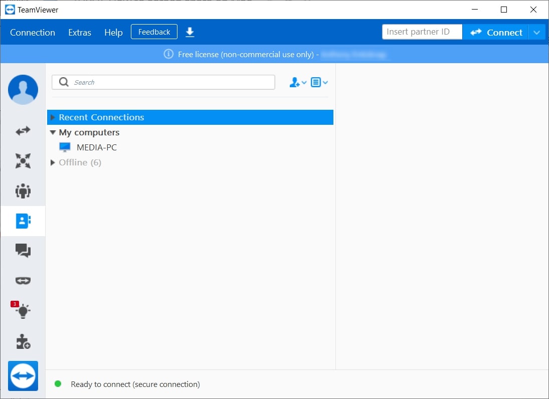 teamviewer recent connection menu teamviewer recent connection menu