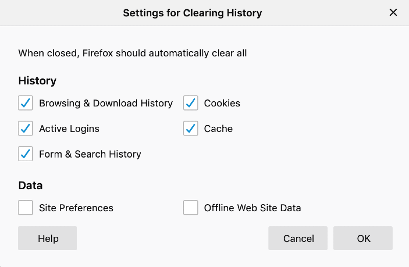 automatic cache clearing mac Firefox automatic cache clearing mac Firefox