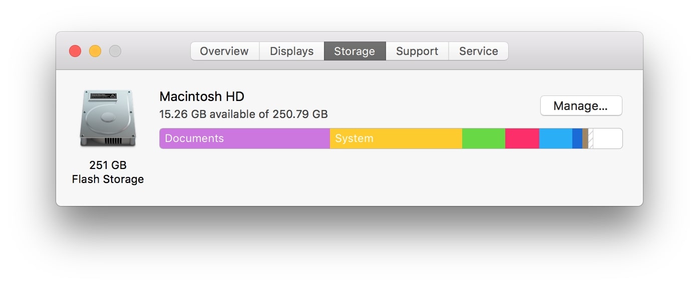 about this mac storage tab about this mac storage tab