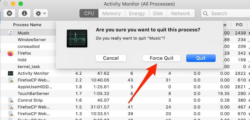 force quit window force quit window