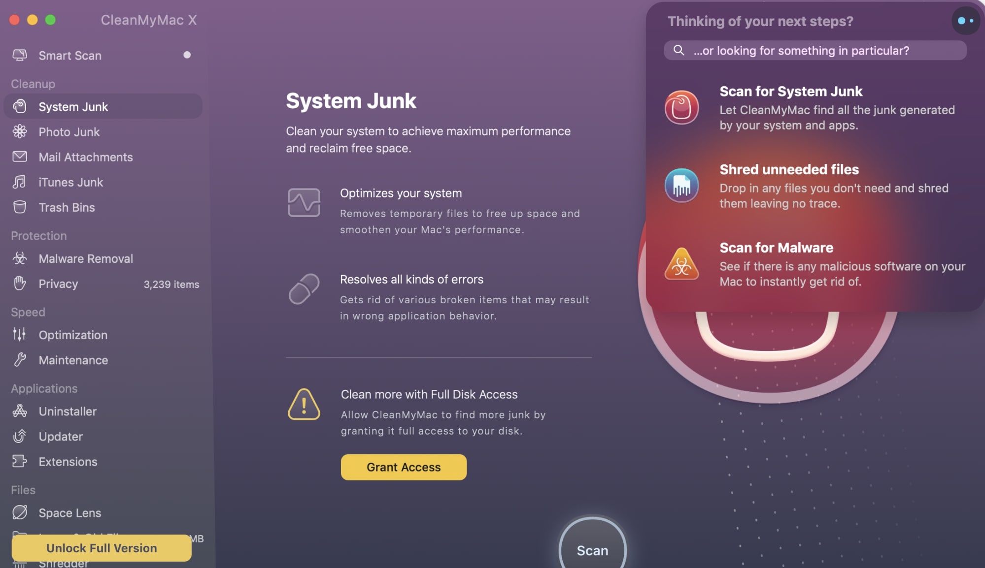 clean my mac system junk clean my mac system junk