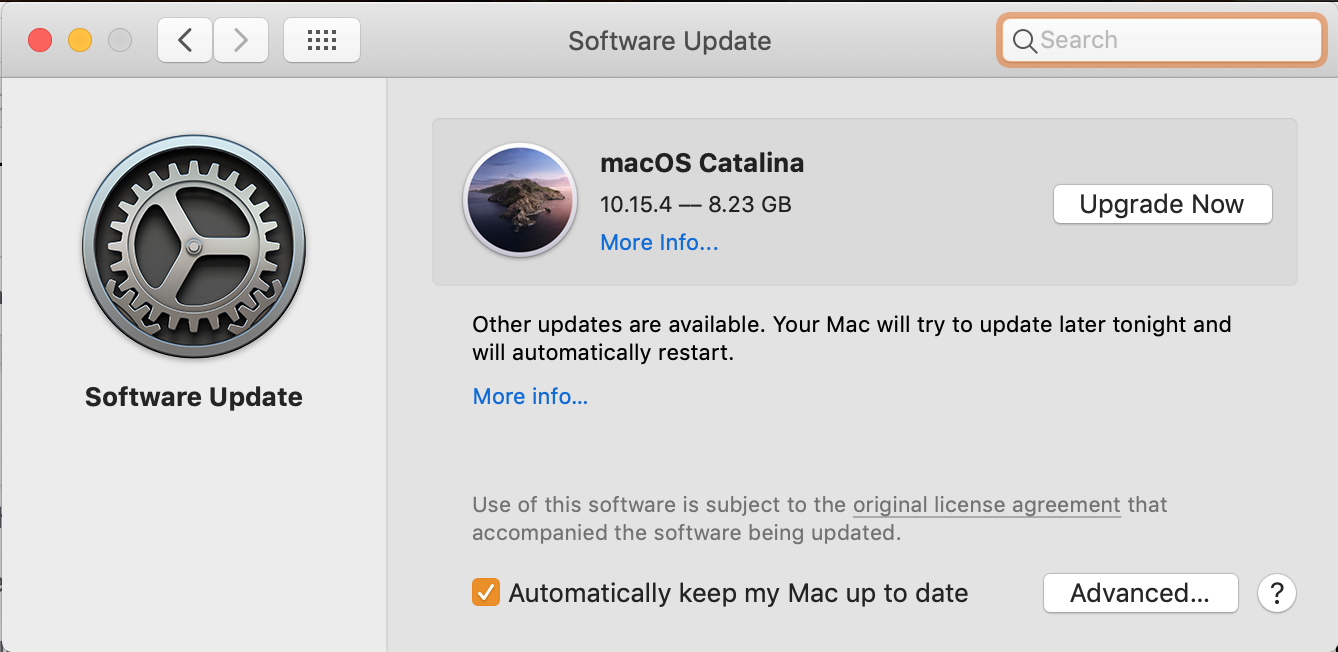 software update available in system preferences software update available in system preferences