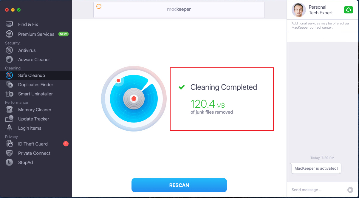safe cleanup cleaning completed safe cleanup cleaning completed