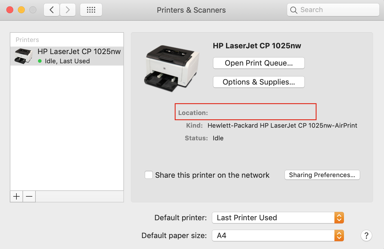 hp printer app mac