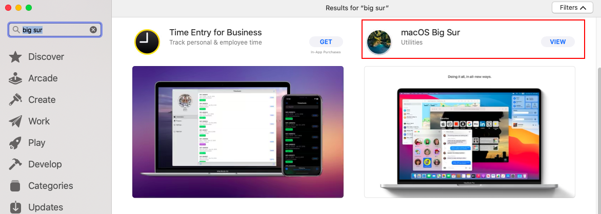 app store with macos big sur app store with macos big sur