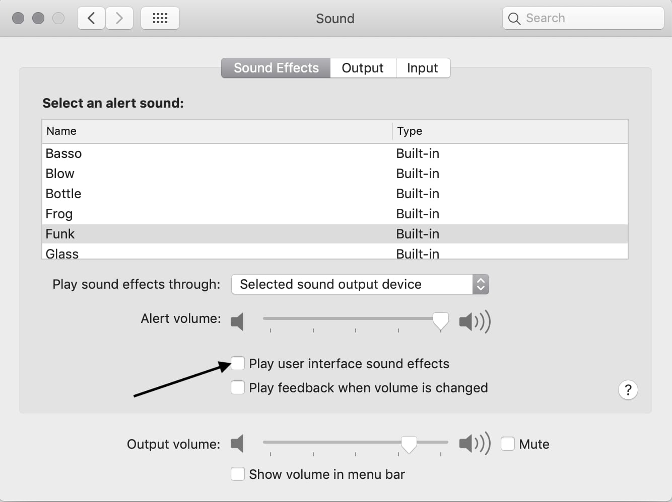 system preferences sound system preferences sound