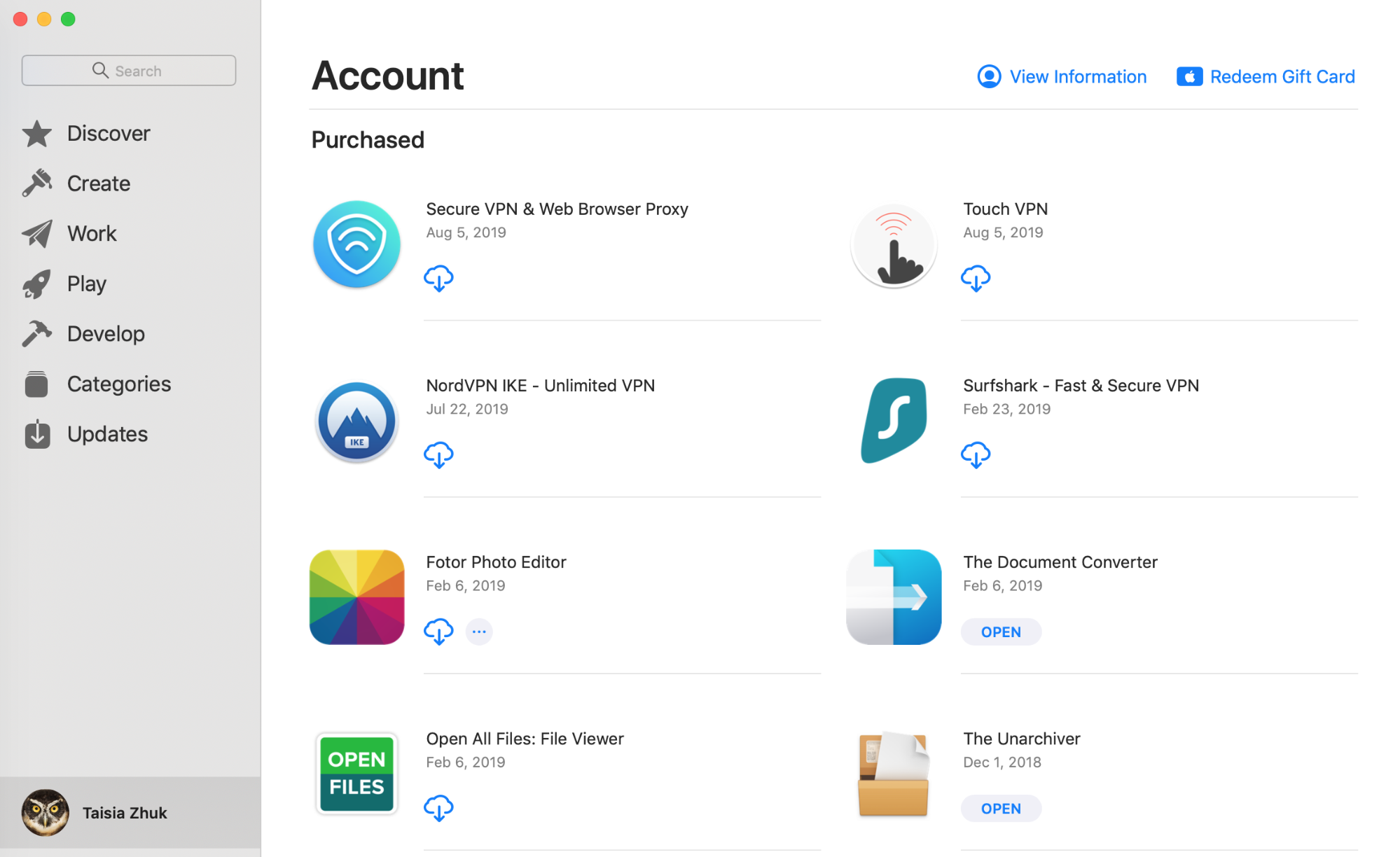 purchased apps in app store purchased apps in app store