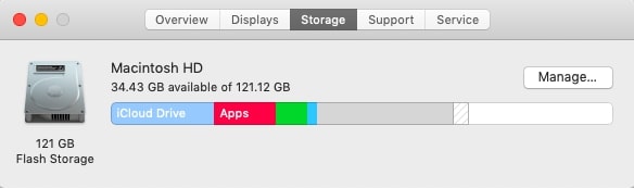 about this mac storage tab about this mac storage tab