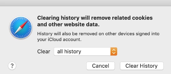 clear all history in safari clear all history in safari