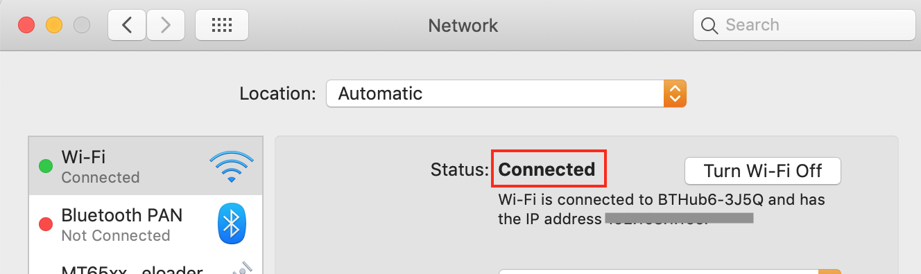 check wifi connection in network settings check wifi connection in network settings