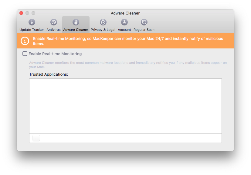 mackeeper preferences adware cleaner tab mackeeper preferences adware cleaner tab