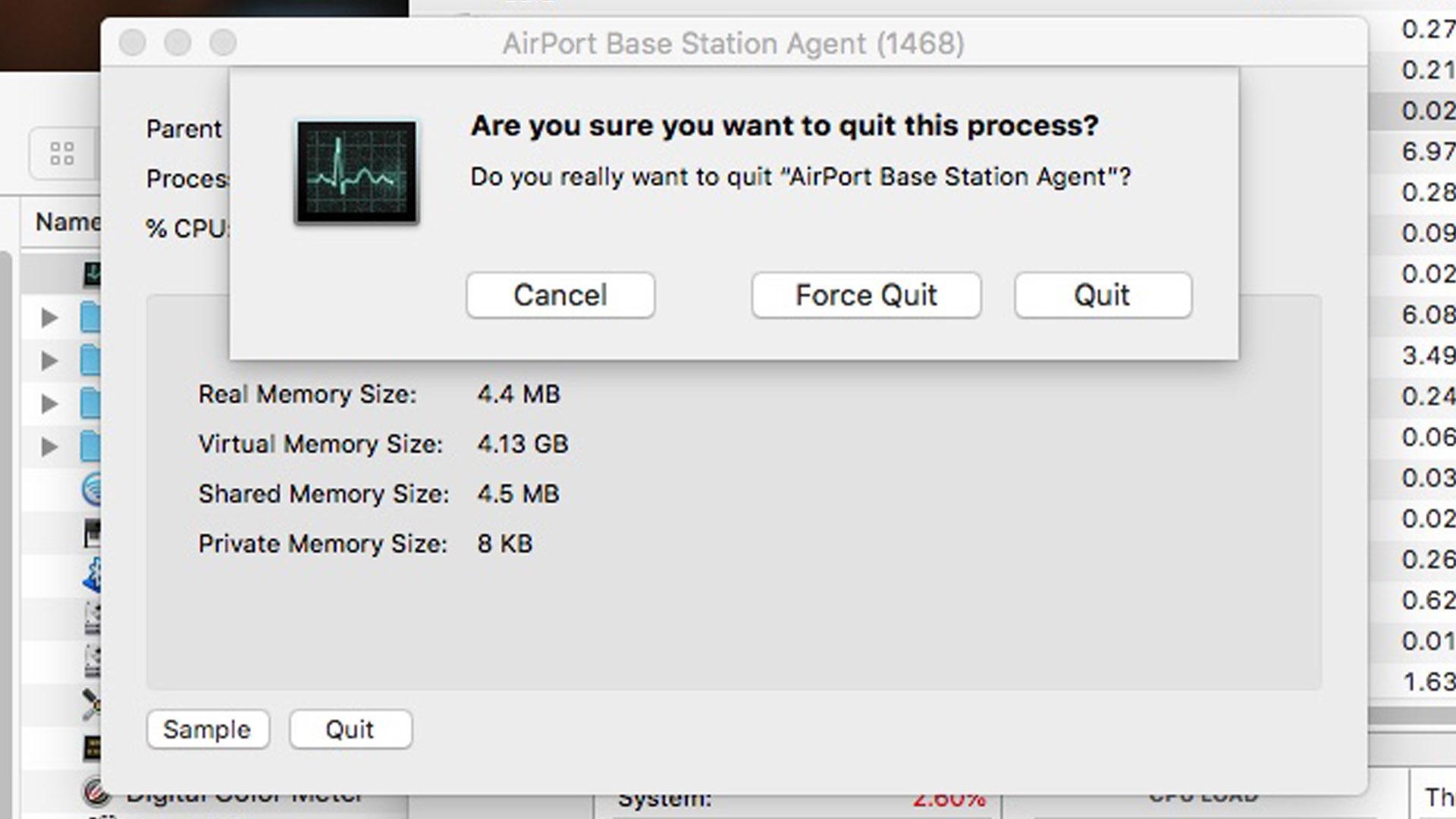quit a process activity monitor quit a process activity monitor