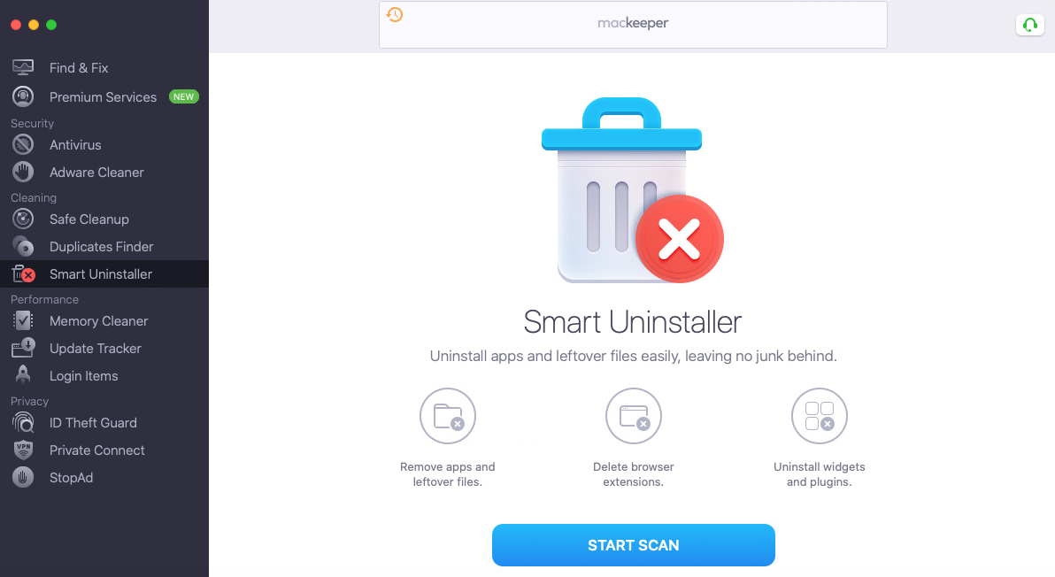 smart uninstaller in mackeeper smart uninstaller in mackeeper