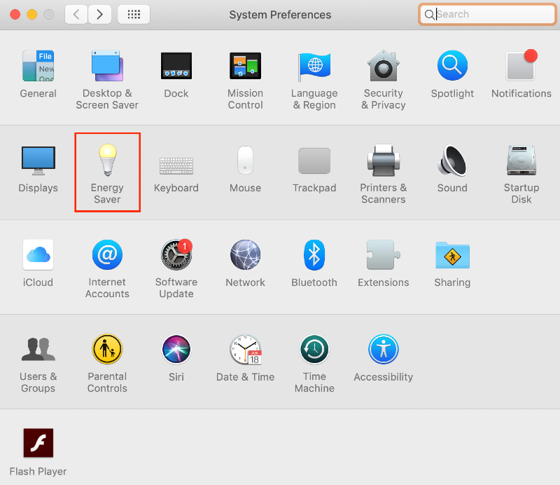 energy saver settings in the second pane in system preferences energy saver settings in the second pane in system preferences