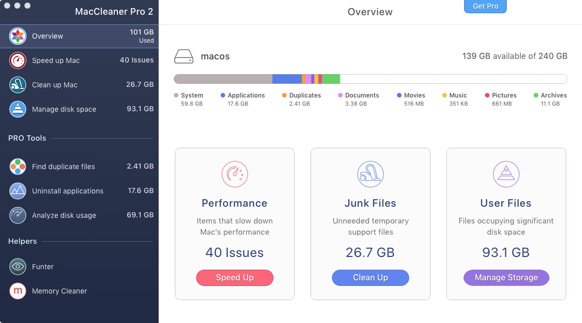 MacCleaner Pro MacCleaner Pro