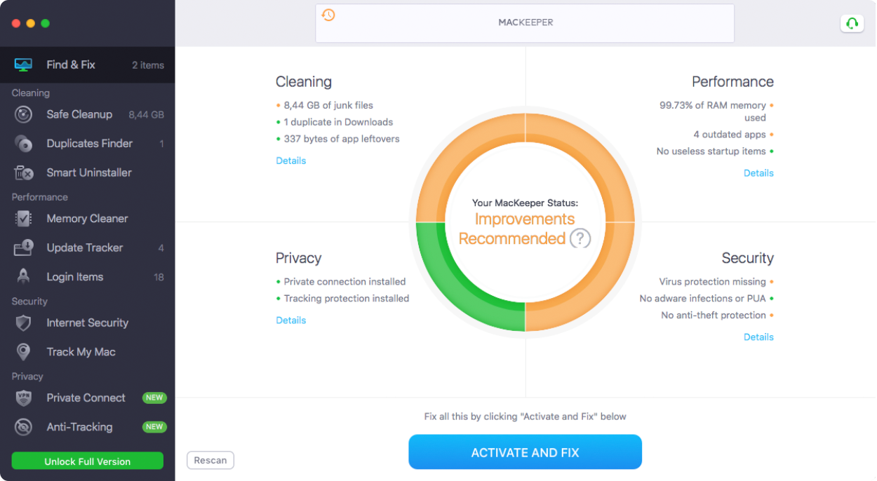 create a MacKeeper account create a MacKeeper account