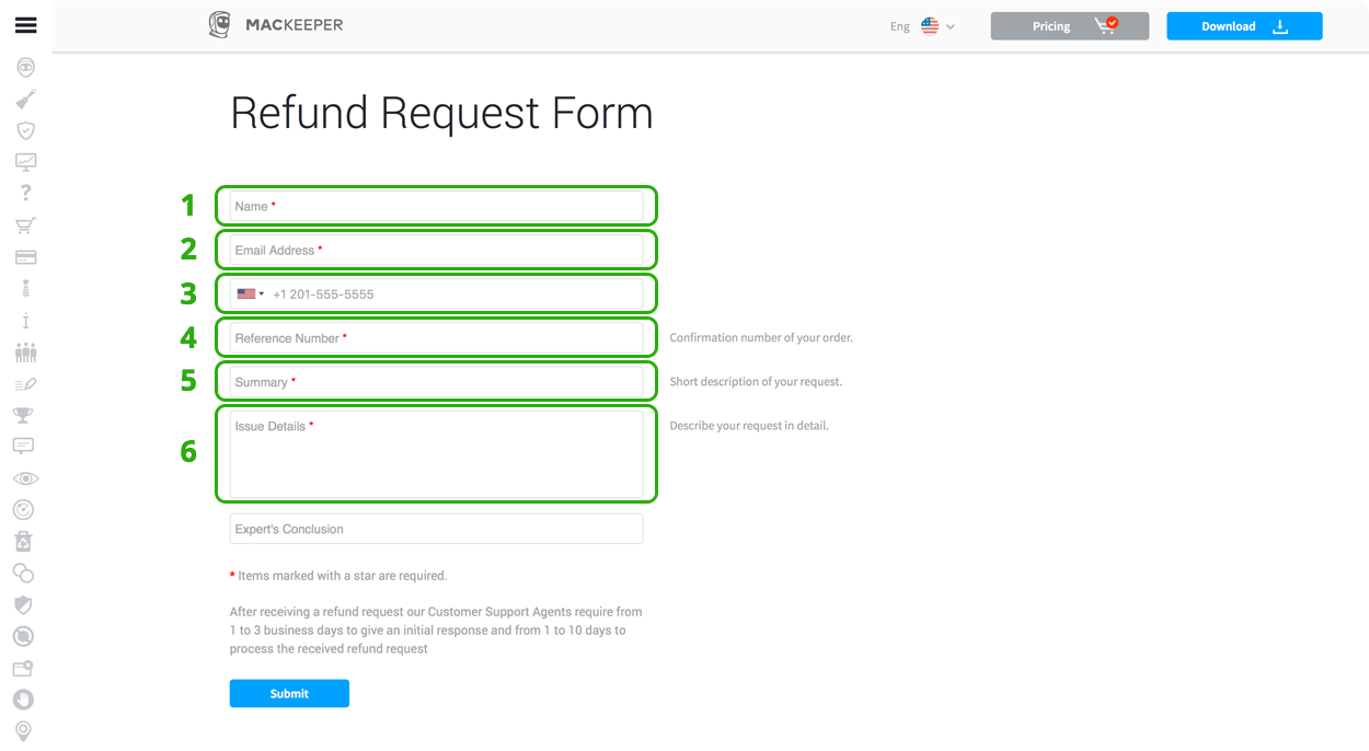 How to apply for a refund mackeeper How to apply for a refund mackeeper