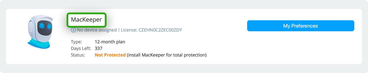 mackeeper license status mackeeper license status
