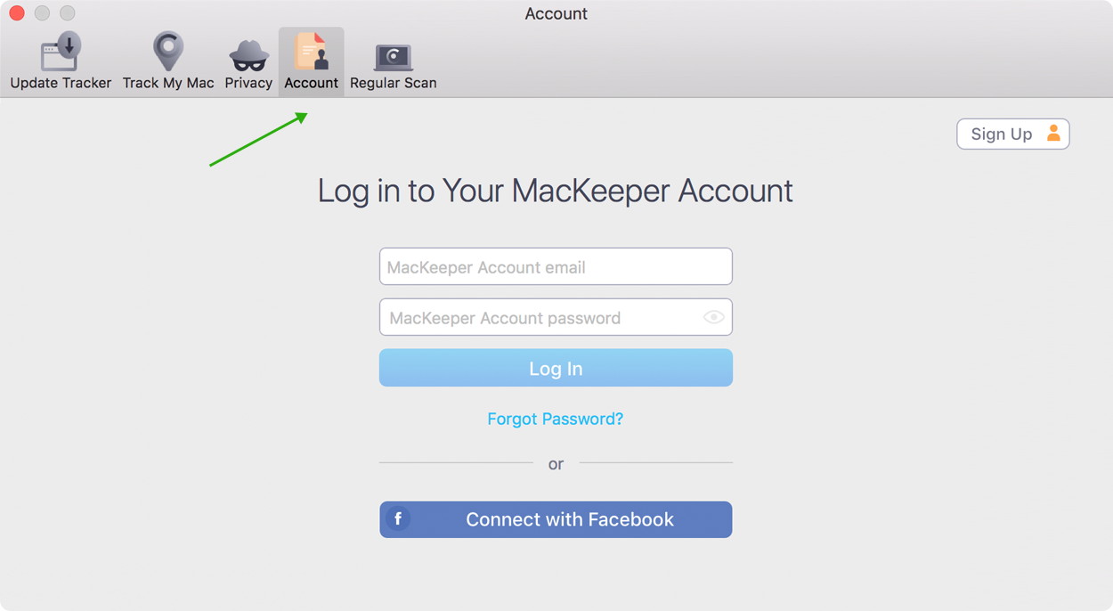 create a MacKeeper account create a MacKeeper account