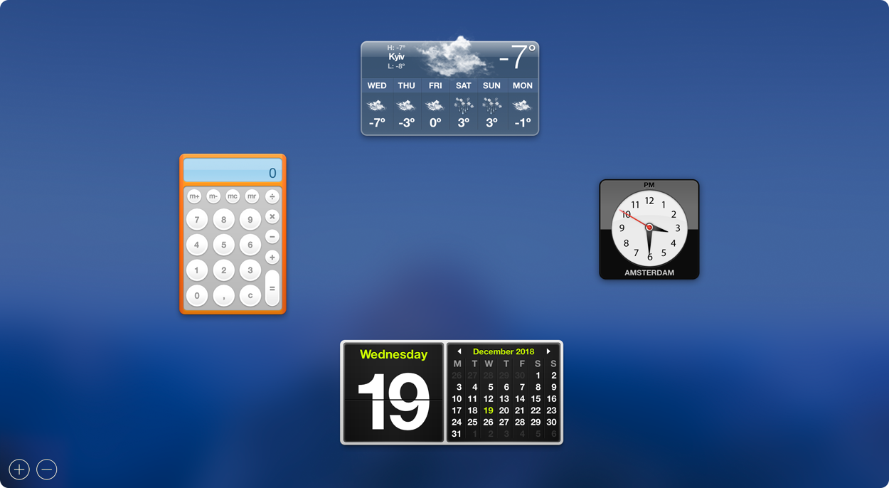 delete widgets on Mac delete widgets on Mac