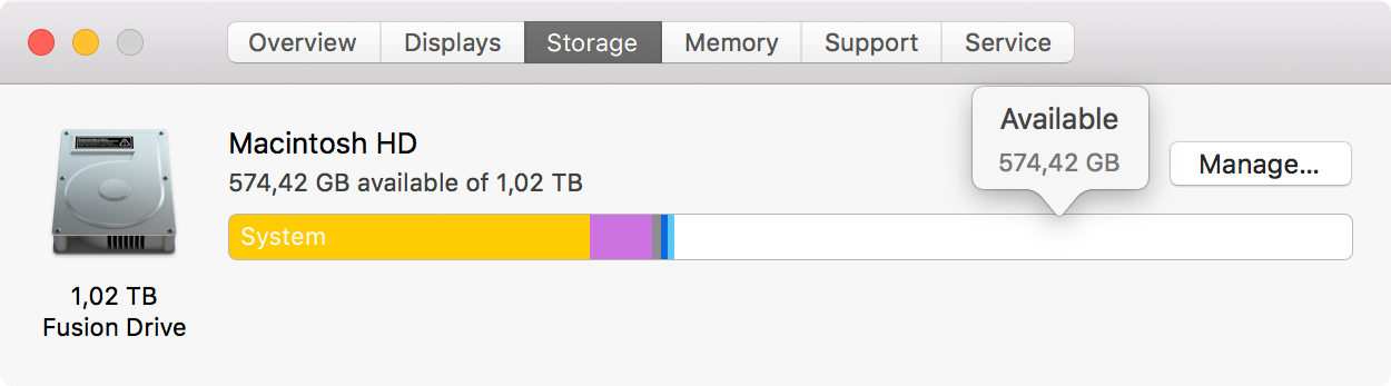 Startup Disk field Startup Disk field