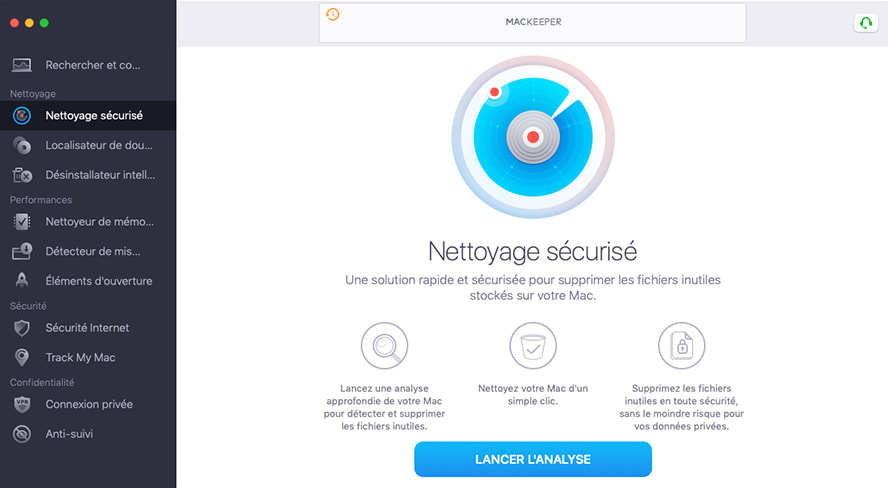 mackeeper safe cleanup