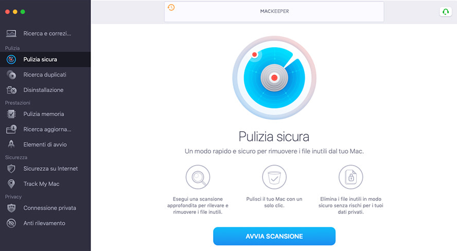 mackeeper safe cleanup