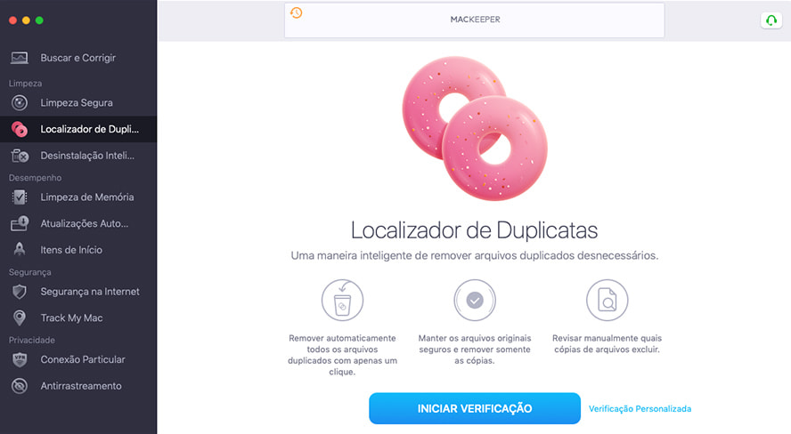 mackeeper duplicate finder